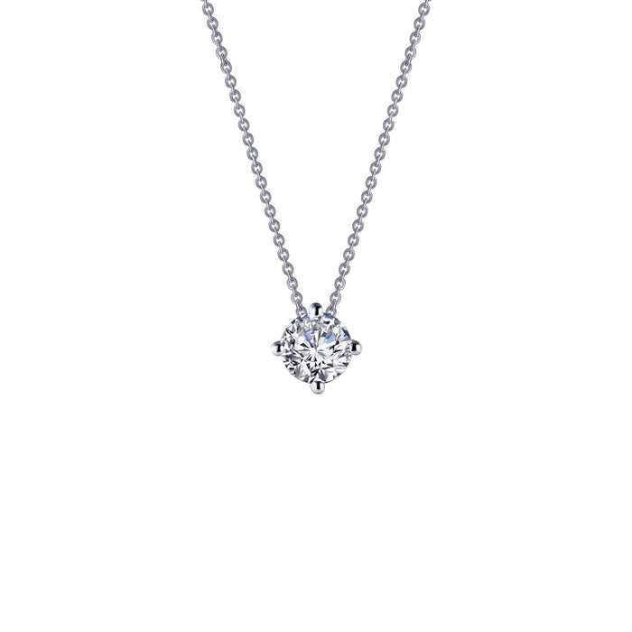 0.85 CTW Solitaire Necklace
