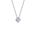 1.0 CTW Solitaire Necklace