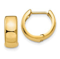 14K Hinged Hoop Earrings