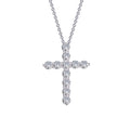 1.87 CTW Cross Necklace