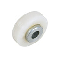 Shower Door 3/4" Nylon Ball Bearing Flat Edge Roller - Reflect Window & Door