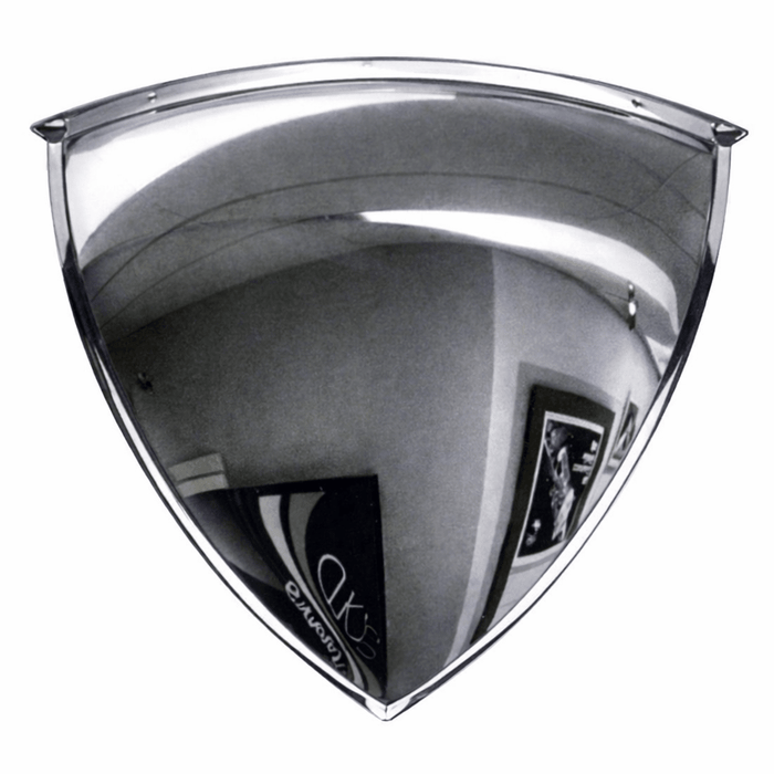 36" Plexiglass 90 - Degree Security Mirror – Corner Mounted Convex Safety Mirror - Reflect Window & Door