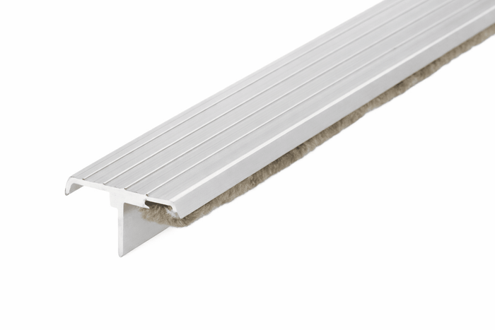 84” Aluminum Overlapping Door Astragal – Commercial Door Security Strip - Reflect Window & Door