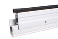 Brushed Nickel 2 - Piece Aluminum Security Astragal Set - Reflect Window & Door