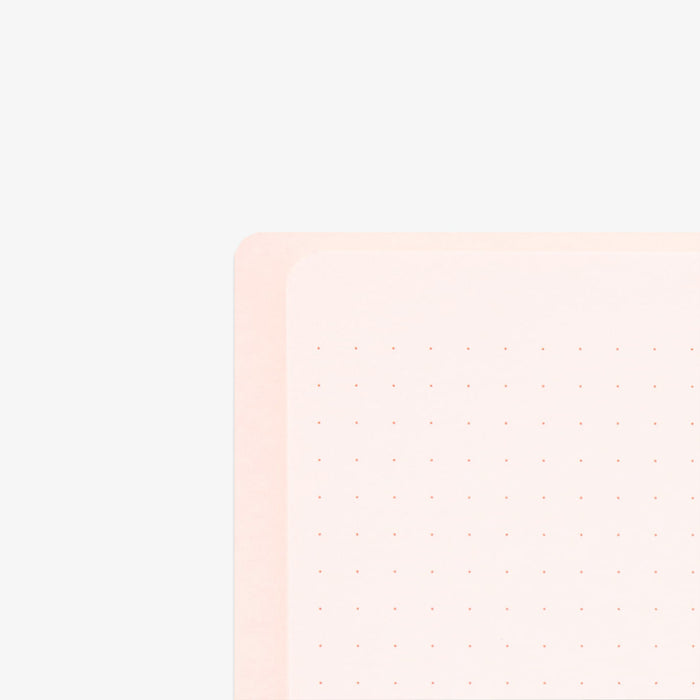 A5 RING NOTEBOOK W. DOT GRID // PINK