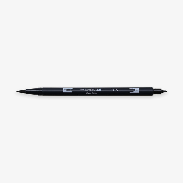 ABT DUAL BRUSH PEN // BLACK