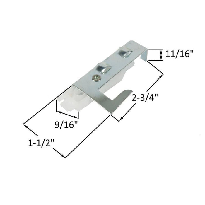 Acme & Stanley Closet Door Bottom Guide - Reflect Window & Door