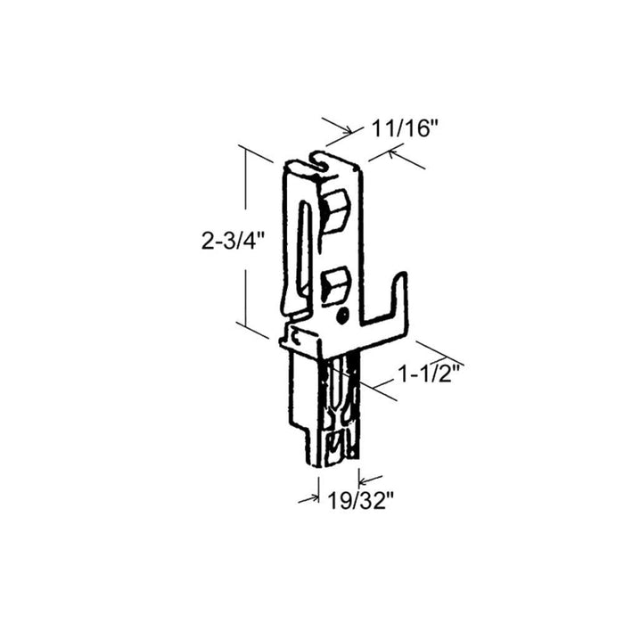 Acme & Stanley Closet Door Bottom Guide - Reflect Window & Door