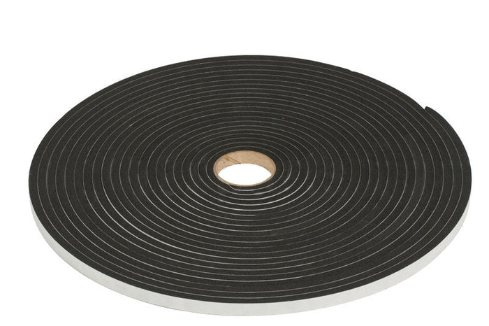 Adhesive Closed Cell 1/16" Neoprene Foam Tape – 1/2" Wide Weatherstrip Seal for Doors, Windows, HVAC, and Insulation - Reflect Window & Door