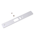 Aluminum Beveled Faceplate for Left Deadlatch Locks - Reflect Window & Door