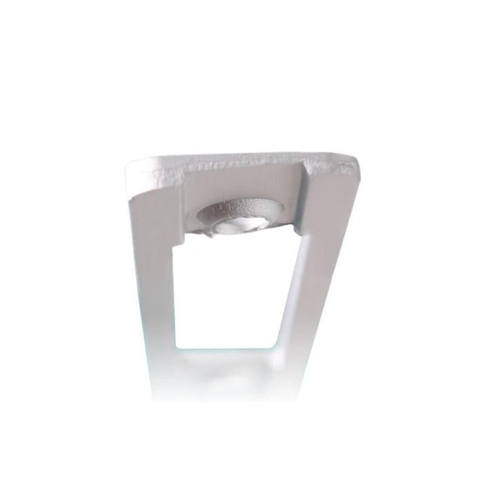 Aluminum Beveled Faceplate for Left Deadlatch Locks - Reflect Window & Door
