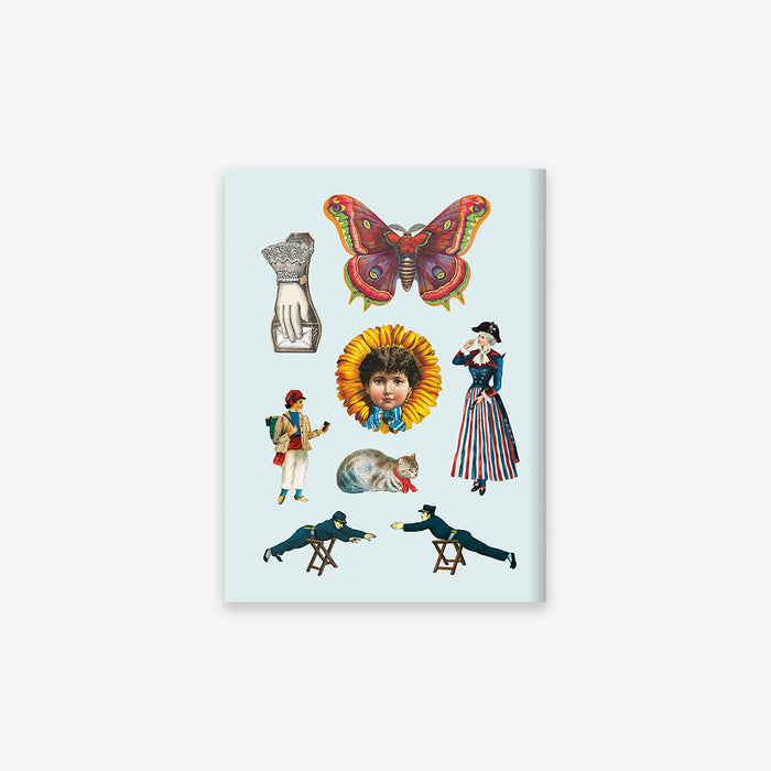 ANTIQUARIAN STICKER BOOK // BIBLIOPHILIA
