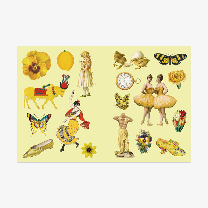 ANTIQUARIAN STICKER BOOK // IMAGINARIUM