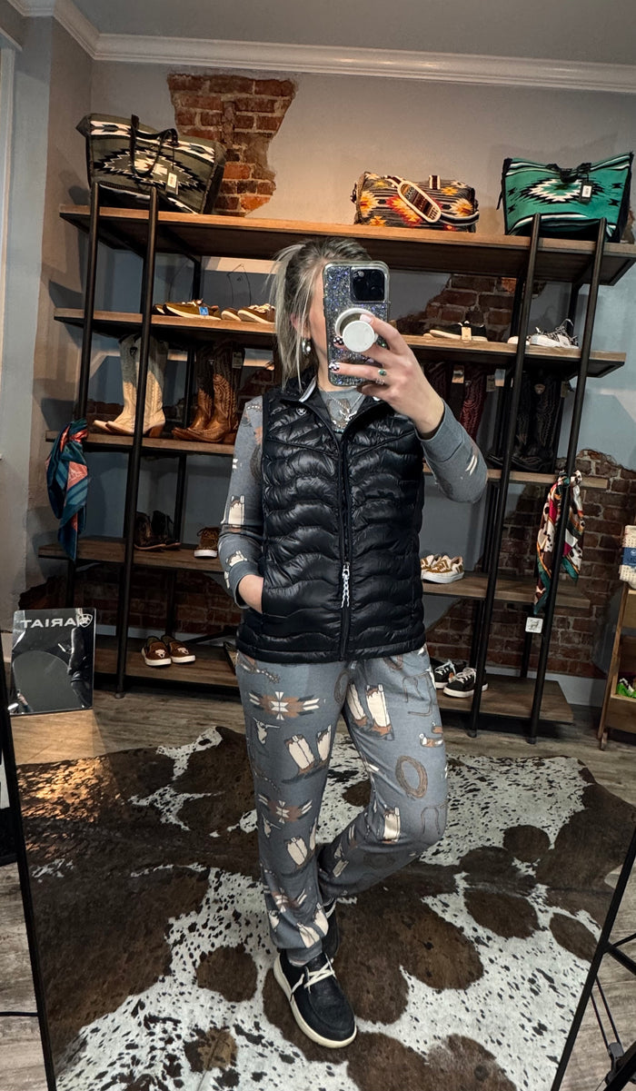 ARIAT Ideal Down Vest Black