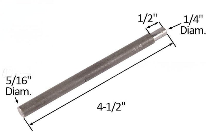 Bi - Fold Closet Door Pivot Pin 4 - 1/2" Replacement Part - Reflect Window & Door