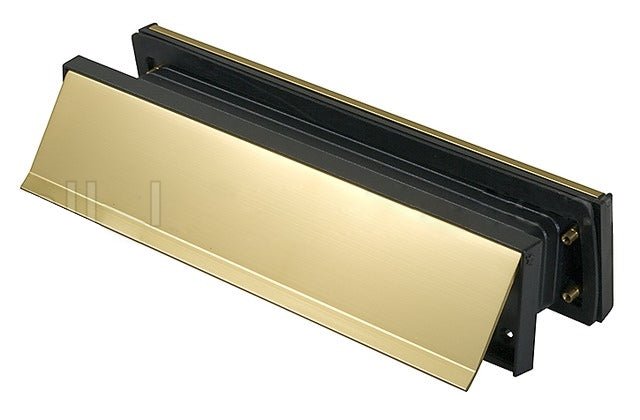 Elegant Brass Mail Slot for Entry Doors – Durable & Stylish - Reflect Window & Door