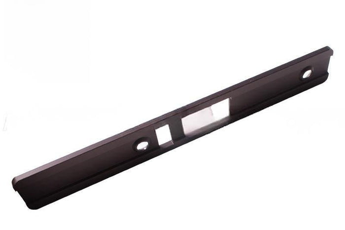 Bronze Flush Face Plate for Commercial Door Latch Lock - Reflect Window & Door