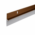 Brown Aluminum Door Sweep – Commercial Door Bottom Weather Seal - Reflect Window & Door