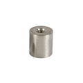 Brushed Stainless 2" Diameter by 2" Long Standoff Base - Reflect Window & Door