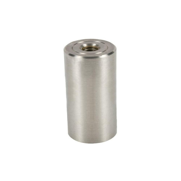 Brushed Stainless 2" Diameter by 3" Long Standoff Base - Reflect Window & Door