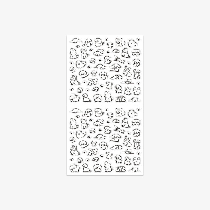 CALENDAR STICKERS // DOG