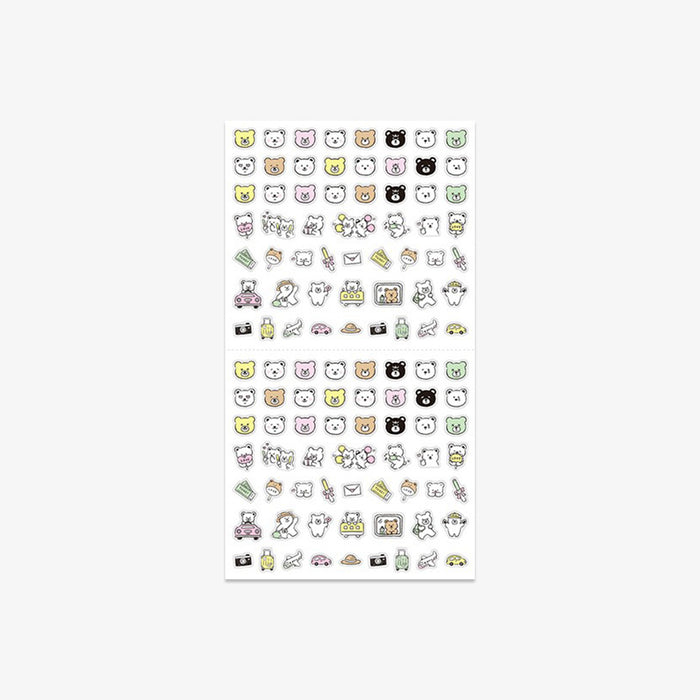 CALENDAR STICKERS // PICTOGRAPH BEAR