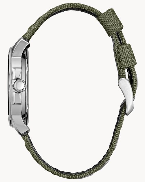 Citizen Garrison Men's Eco-Drive Stainless Steel Watch BM8180-03E