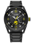 Citizen Thor Black Dial Stainless Steel Bracelet Watch BM6987-50W