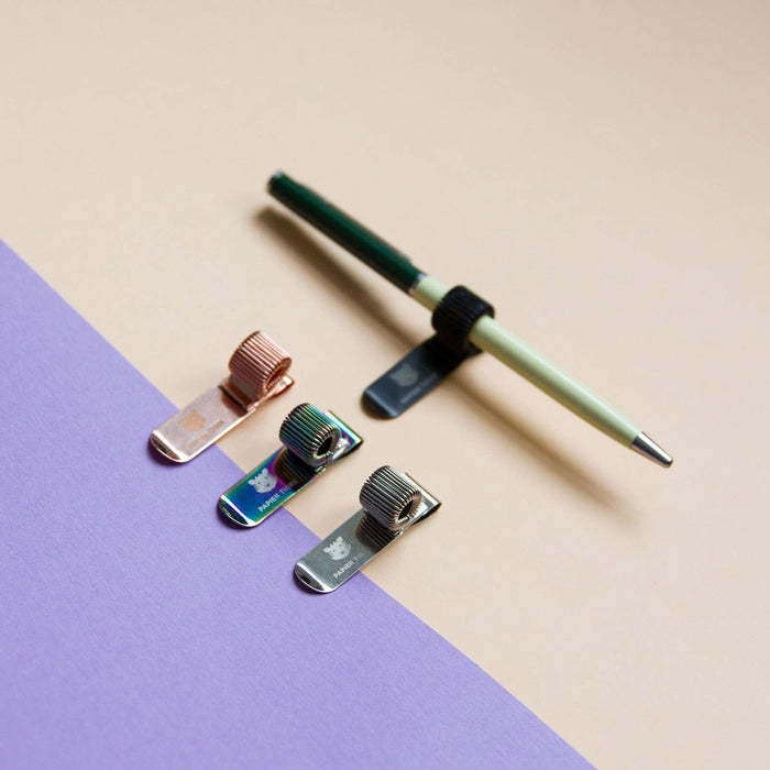 CLIP PEN HOLDER // BLACK
