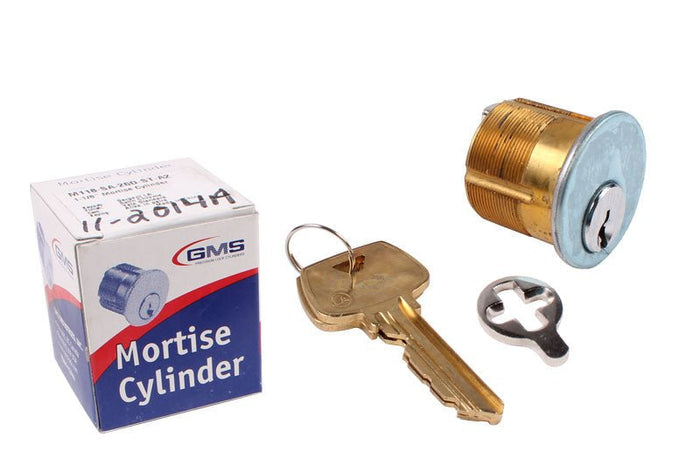 Commercial Aluminum Storefront Door Mortise Cylinder with Key - Reflect Window & Door