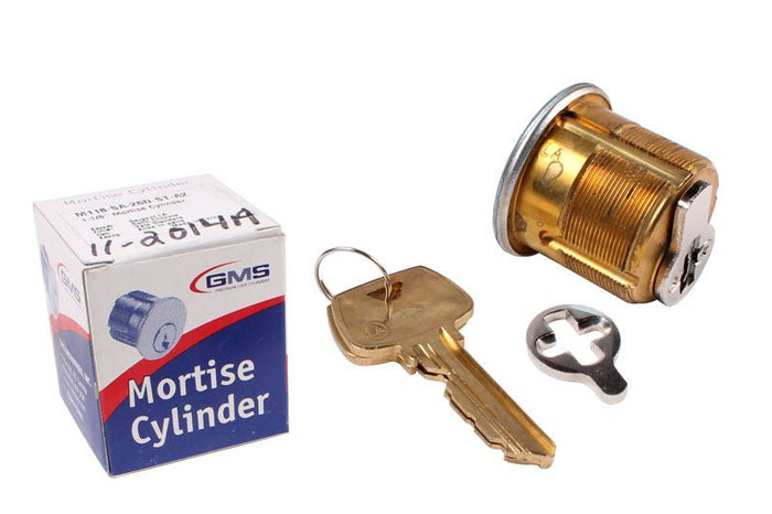 Commercial Aluminum Storefront Door Mortise Cylinder with Key - Reflect Window & Door