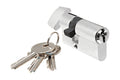 Commercial Door European Cylinder Lock with Key - Reflect Window & Door