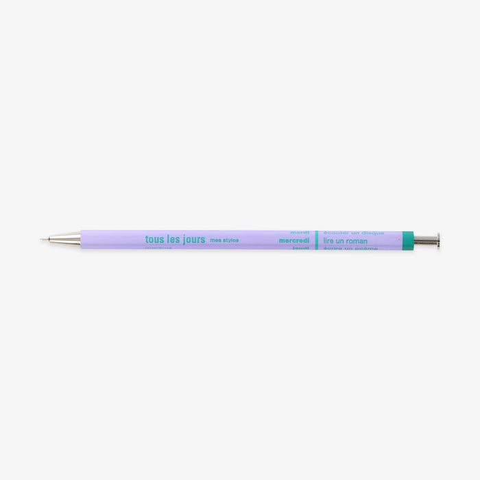 DAYS BALLPOINT PEN 0.5mm // LIGHT PURPLE