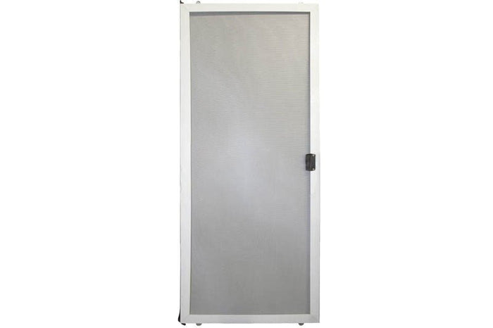 Do - It - Yourself White Sliding Screen Door Kit - 28 - 1/8" to 37 - 3/4" x 80" - Reflect Window & Door