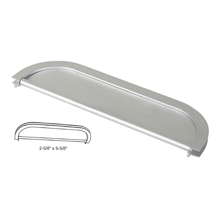 Standard 2-5/8" X 9-5/8" Mail Slot - Aluminum - Reflect Window & Door