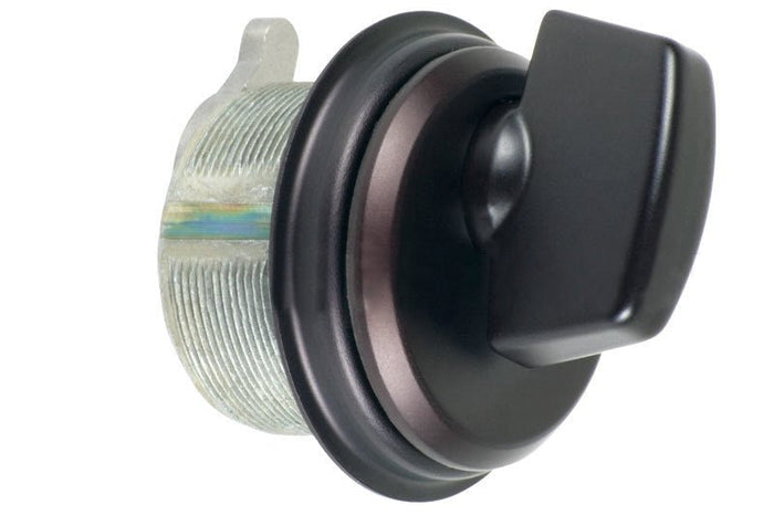Duronodic Commercial Aluminum Door Mortise Thumb Turn Cylinder - Reflect Window & Door