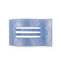 Flat Rectangle Hair Clip | Large | Blue Lagoon