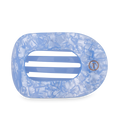 Flat Round Hair Clip | Large | Blue Lagoon
