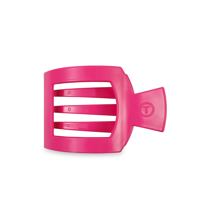 Flat Square Hair Clip | Medium | Tropical Punch