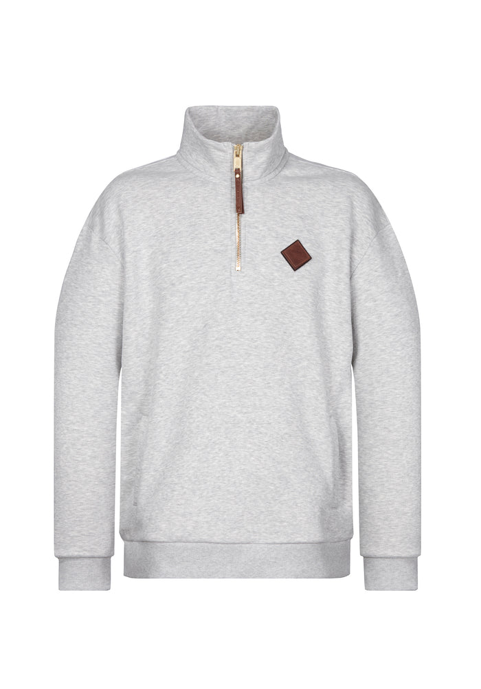 Gib ihm (Oversize) - Grey Melange