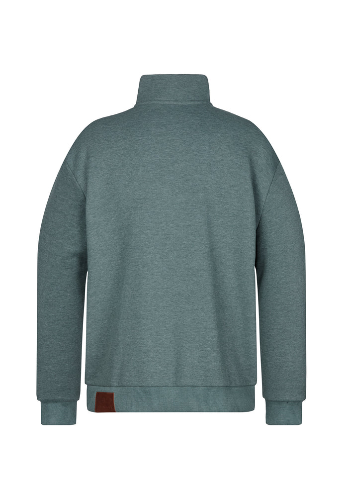 Gib ihm (Oversize) - Jungle Green Melange