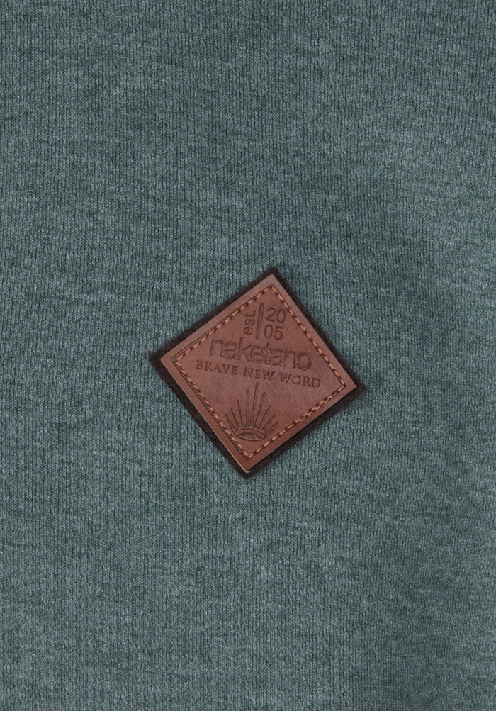 Gib ihm (Oversize) - Jungle Green Melange