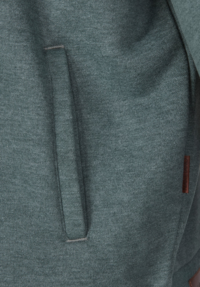 Gib ihm (Oversize) - Jungle Green Melange
