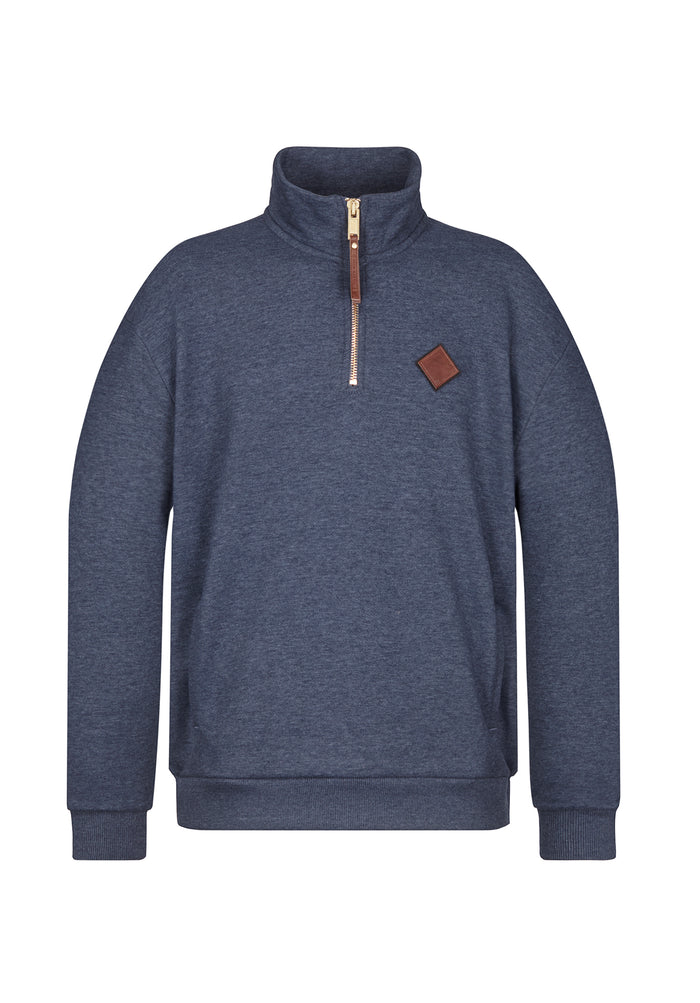 Gib ihm (Oversize) - Navy Melange
