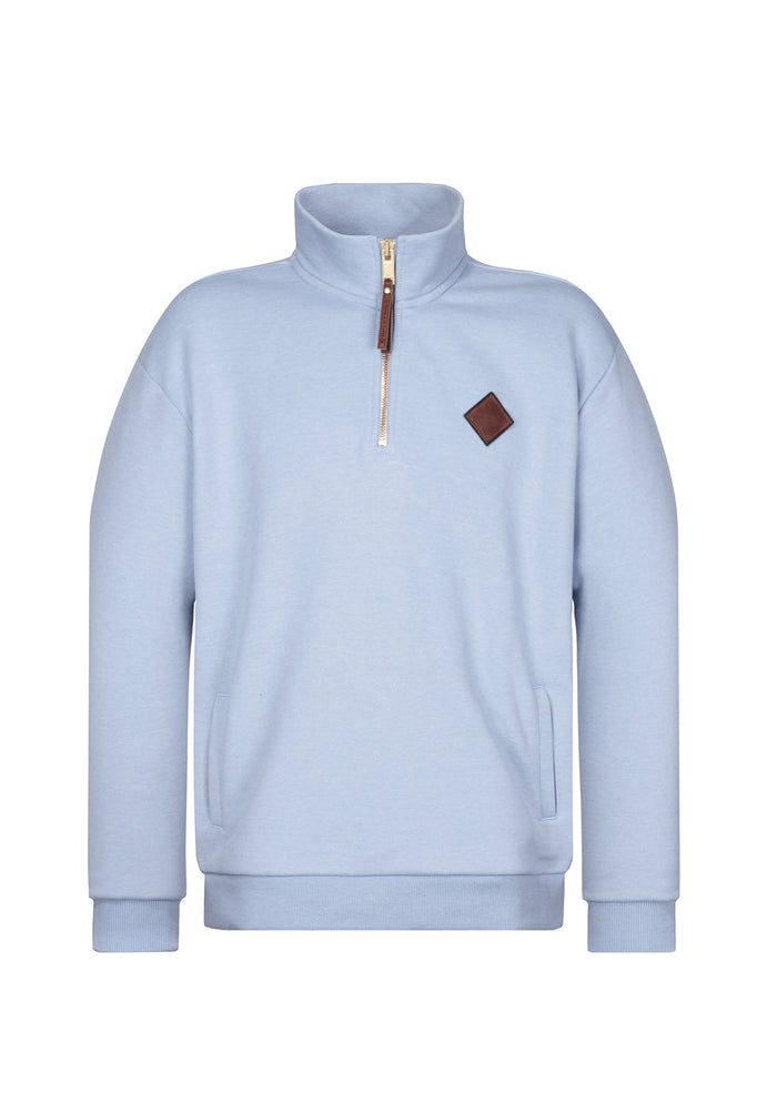 Gib ihm (Oversize) - Sky Blue Melange