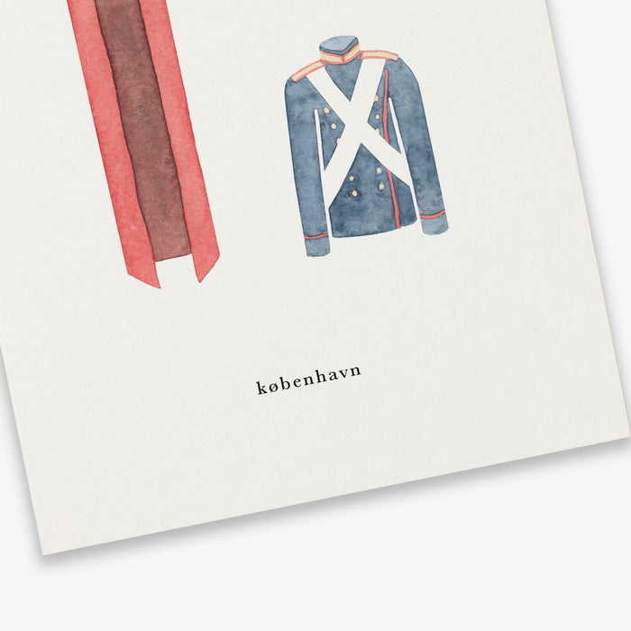 GREETING CARD // GARDER (DANISH)