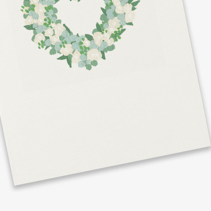 GREETING CARD // HEART WREATH