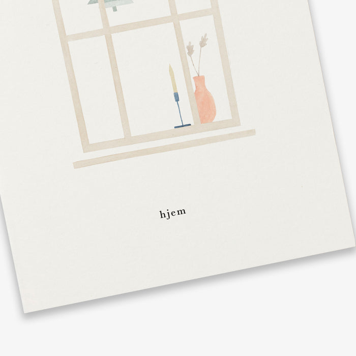 GREETING CARD // HJEM (DANISH)