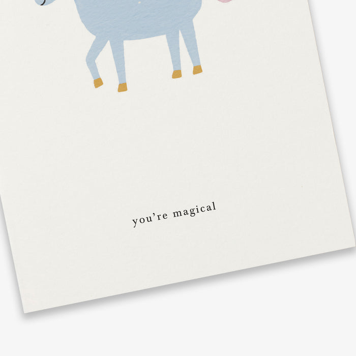 GREETING CARD // UNICORN