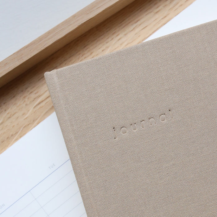 HARDCOVER NOTEBOOK A5 // SAND